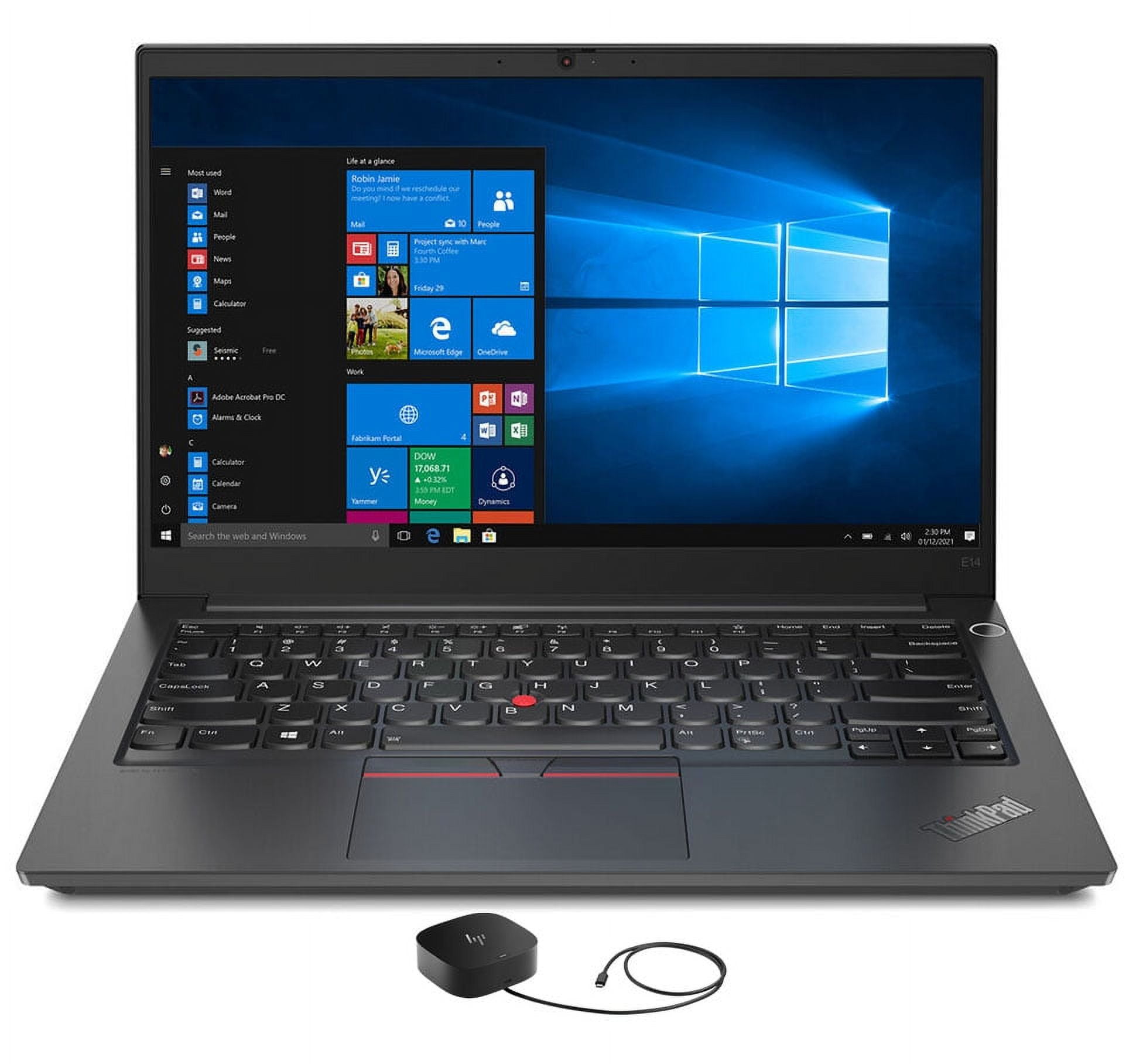 Lenovo ThinkPad E14 Gen 3 Home/Business Laptop (AMD Ryzen 7 5700U 8-Core, 14.0in 60Hz Full HD (1920x1080), AMD Radeon, 16GB RAM, 256GB PCIe SSD, Wifi, USB 3.2, Win 10 Pro)