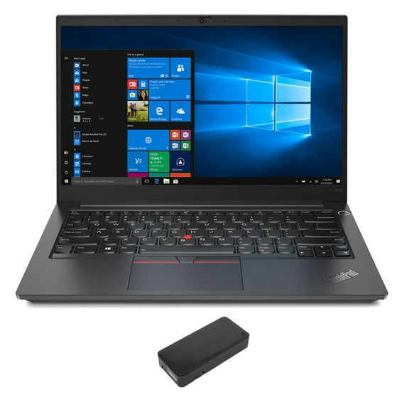 Lenovo ThinkPad E14 Gen 3 Home/Business Laptop (AMD Ryzen 7 5700U 8-Core, 14.0in 60Hz Full HD (1920x1080), AMD Radeon, 8GB RAM, 1TB PCIe SSD, Wifi, Win 10 Pro) with DV4K Dock