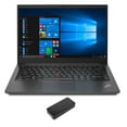 thumbnail image 1 of Lenovo ThinkPad E14 Gen 3 Home/Business Laptop (AMD Ryzen 7 5700U 8-Core, 14.0in 60Hz Full HD (1920x1080), AMD Radeon, 8GB RAM, 256GB PCIe SSD, Wifi, USB 3.2, HDMI, Win 11 Pro) with DV4K Dock, 1 of 7