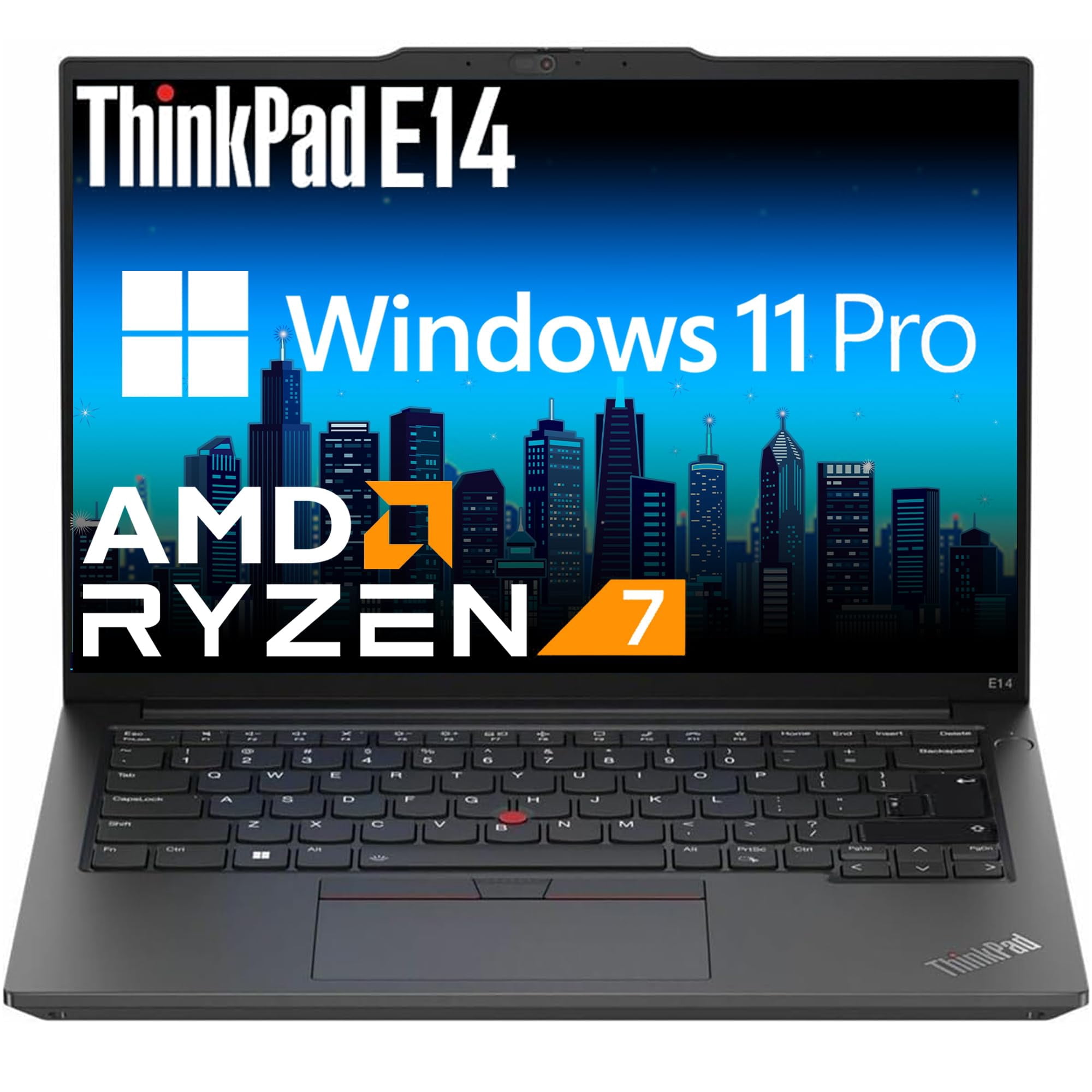 Lenovo IdeaPad Slim 3 Business Laptop, Processore Ryzen 7 7730U (Beats i7- 1355U), Display LED FHD da 15,6, RAM 16GB, SSD PCIe 1TB, lettore di schede SD, WiFi 6, Windows 11 Pro, WWPC