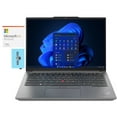 thumbnail image 1 of Lenovo ThinkPad E14 Gen 5 Home/Business Laptop (Intel i5-1335U 10-Core, 14.0in 60 Hz Wide UXGA (1920x1200), Intel UHD, 24GB RAM, Win 10 Pro) with Microsoft 365 Personal , Dockztorm Hub, 1 of 7