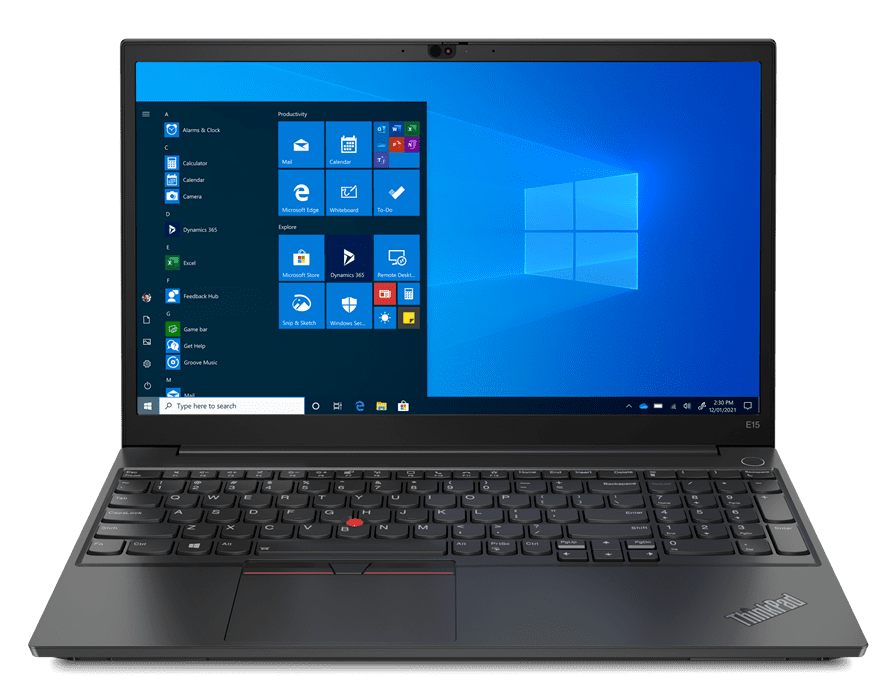 Lenovo ThinkPad E15 Gen 3 Business Laptop, 15.6" FHD (1920 x 1080), AMD Ryzen 5 5500U, 8GB RAM, 256GB SSD, AMD Radeon Graphics, Windows 10 Pro