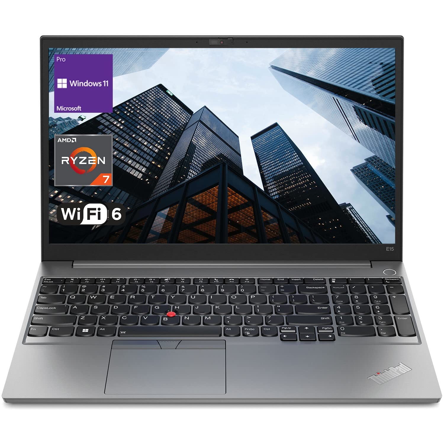 Lenovo ThinkPad E15 Gen4 Business Laptop, 15.6" FHD Display, AMD Ryzen ...