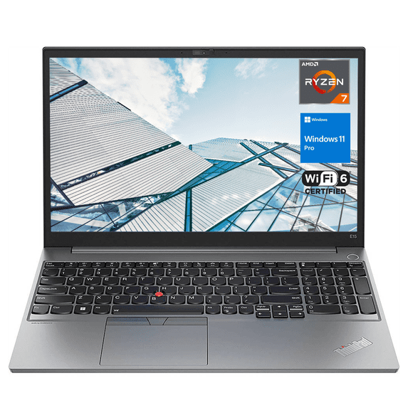 Lenovo ThinkPad E15 Gen4 Business Laptop, 15.6" FHD Display, AMD Ryzen 7 5825U Processor, 24GB RAM, 512GB SSD, Backlit KB, Webcam, Wi-Fi 6, Windows 11 Pro