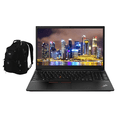 thumbnail image 1 of Lenovo ThinkPad E15 Home/Business Laptop (AMD Ryzen 7 4700U 8-Core, 15.6in 60Hz Full HD (1920x1080), AMD Radeon, 8GB RAM, Win 10 Pro) with Travel/Work Backpack, 1 of 7