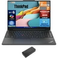 thumbnail image 1 of Lenovo ThinkPad E16 Business Laptop 16.0in WUXGA Display (AMD Ryzen 7 7735U, 64GB DDR5, 1TB PCIe SSD, AMD Radeon 660M, Backlit KB, Fingerprint, Thunderbolt 4, WiFi 6, Webcam, Win 11 Pro) w/USB-C Dock, 1 of 6