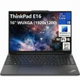 thumbnail image 1 of Lenovo ThinkPad E16 Business Laptop Computer, 16" FHD+, 13th Gen Intel 10-Core i5-1335U, 40GB DDR4 RAM, 1TB PCIe SSD, WiFi 6, Bluetooth, Backlit Keyboard, Windows 11 Pro,Graphite Black, 1 of 5
