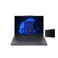 thumbnail image 1 of Lenovo ThinkPad E16 G2 16 inch FHD+ Ryzen 7 7735HS 64GB DDR5 2TB SSD WiFi 6E Win 11 Pro Business Laptop, 1 of 5