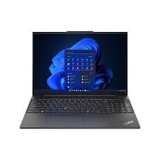 Lenovo ThinkPad E16 Gen 1 21JN003YUS 16" Notebook - WUXGA - 1920 x 1200 - Intel Core i5 13th Gen i5-1335U Deca-core (10 Core) 1.30 GHz - 16 GB Total RAM - 8 GB On-Board Memory - 256 GB SSD - Graphite