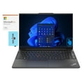 thumbnail image 1 of Lenovo ThinkPad E16 Gen 1 Home/Business Laptop (AMD Ryzen 5 7530U 6-Core, 16.0in 60 Hz Touch Wide UXGA (1920x1200), AMD Radeon, 40GB RAM, Win 11 Pro) with Microsoft 365 Personal , Dockztorm Hub, 1 of 7