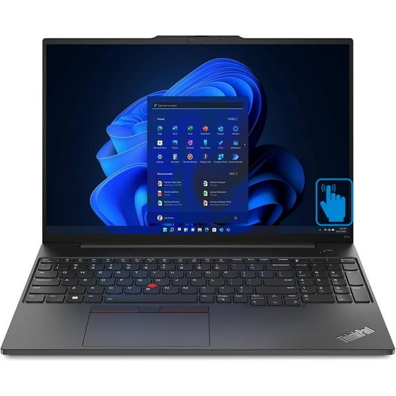 Lenovo ThinkPad E16 Gen 1 Home/Business Laptop (AMD Ryzen 5 7530U 6-Core, 24GB RAM, 1TB PCIe SSD, AMD Radeon, 16.0in 60 Hz Touch Wide UXGA (1920x1200), Fingerprint, Wifi, Bluetooth, Win 10 Pro)