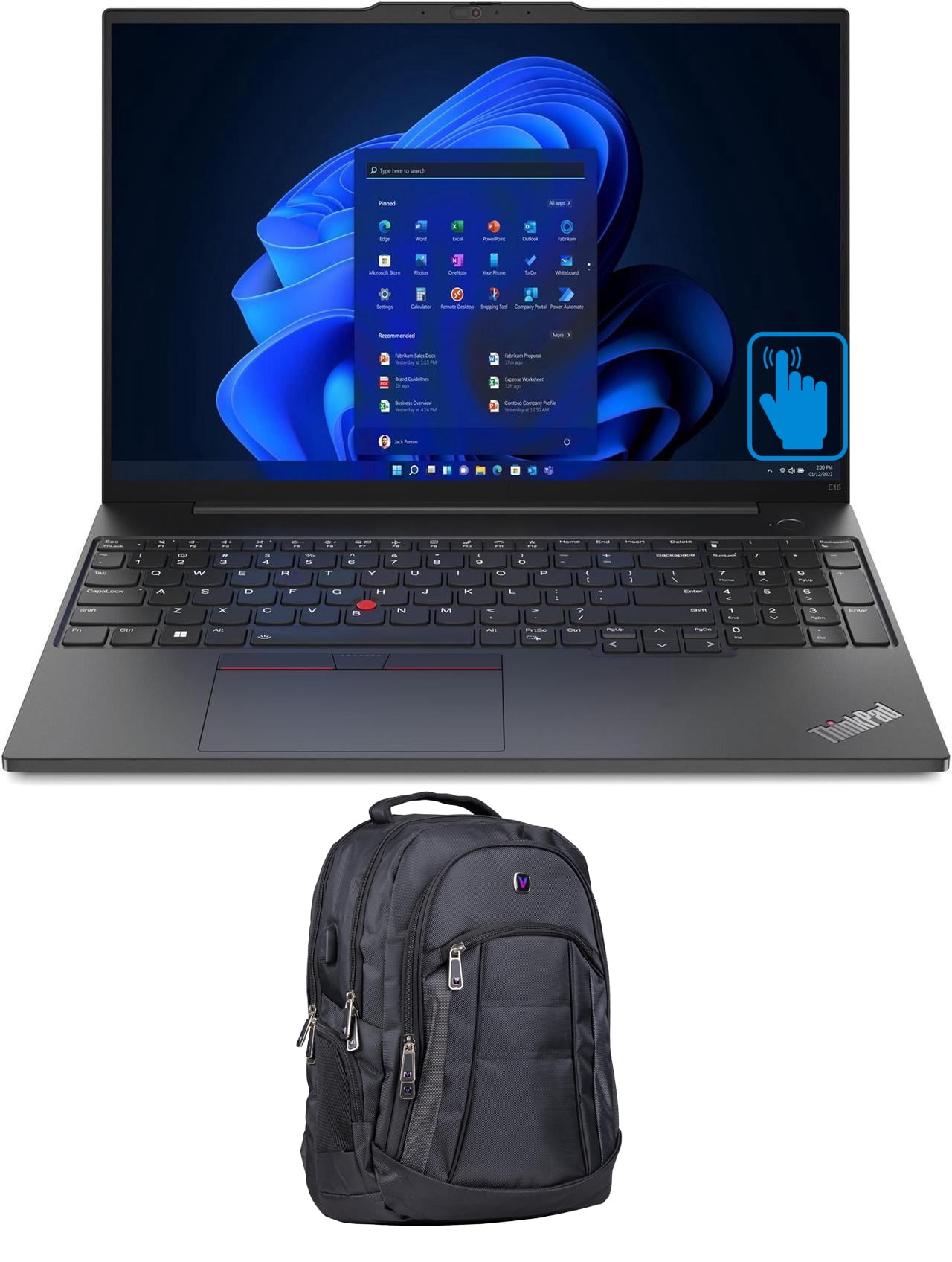 Lenovo ThinkPad E16 Gen 1 Home/Business Laptop (Intel i7-1355U 10-Core ...