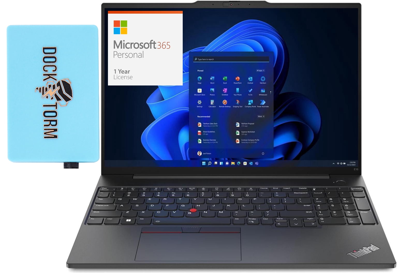 Personal Computer Thinkpad Lenovo ThinkPad E16 Gen 1 School/Business Laptop (Intel i7-1355U 10 ...