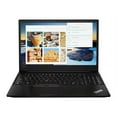 thumbnail image 1 of Lenovo ThinkPad E585 20KV - AMD Ryzen 5 - 2500U / up to 3.6 GHz - Win 10 Pro 64-bit - Radeon Vega 8 - 8 GB RAM - 256 GB SSD TCG Opal Encryption 2, NVMe - 15.6" IPS 1920 x 1080 (Full HD) - Gigabit Ethernet - Wi-Fi 5 - black - kbd: US, 1 of 9