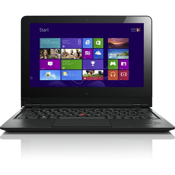 Lenovo ThinkPad Helix 11.6" Full HD Touchscreen 2-in-1 Laptop, Intel Core M 5Y10c, 4GB RAM, 128GB SSD, Windows 8.1 Pro, Graphite Black, 20CG001YUS