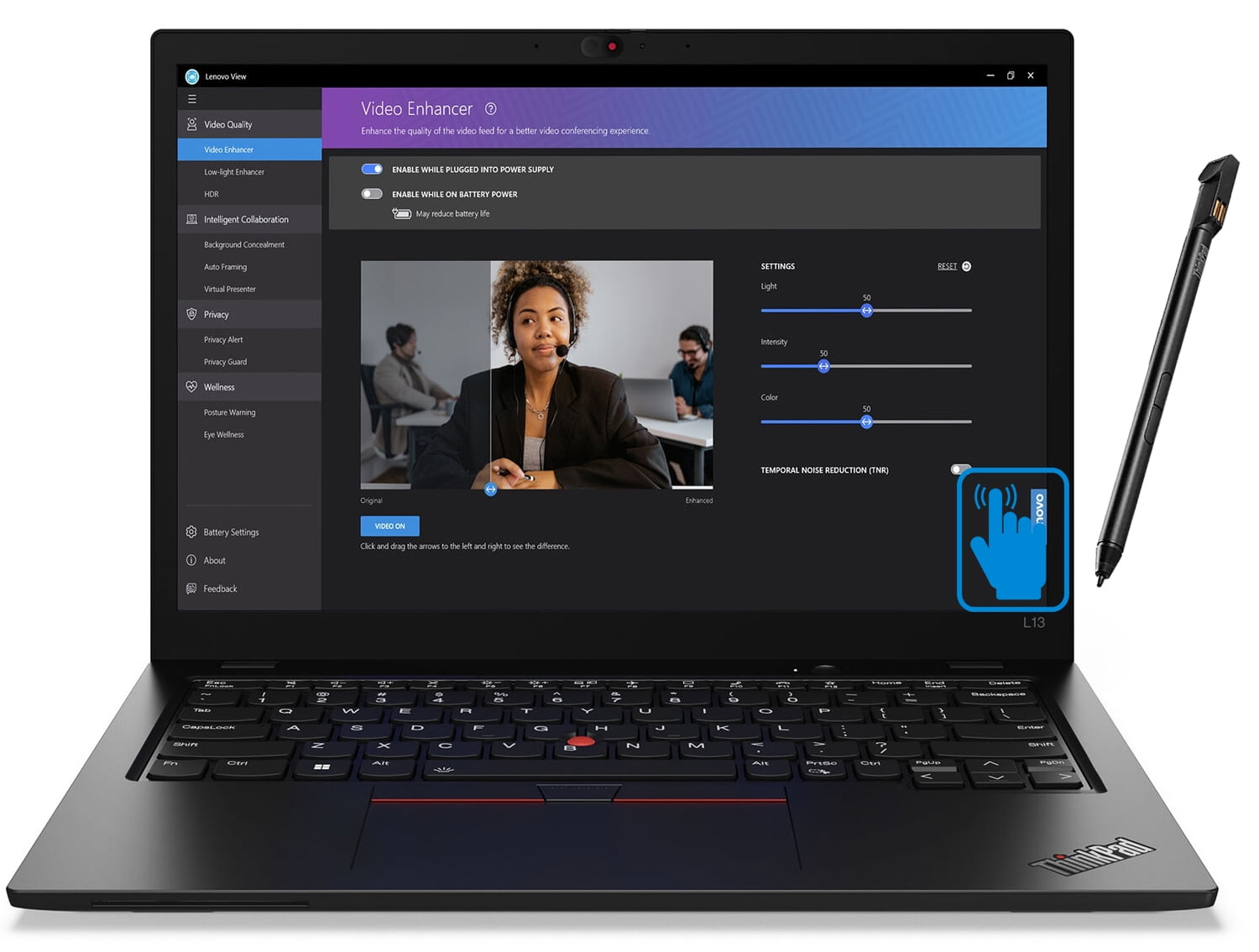 Lenovo ThinkPad L13 Yoga Gen 3 School & Business 2-in-1 Laptop