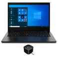 thumbnail image 1 of Lenovo ThinkPad L14 G2 Home/Business Laptop (Intel i5-1135G7 4-Core, 14.0in 60Hz Full HD (1920x1080), Intel Iris Xe, 32GB RAM, 512GB PCIe SSD, Win 11 Pro) with 120W G4 Dock, 1 of 7