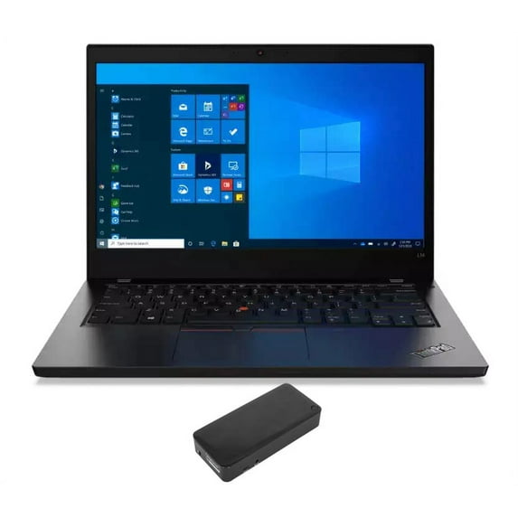 Lenovo ThinkPad L14 Gen 2 Home/Business Laptop (Intel i7-1165G7 4-Core, 14.0in 60Hz Touch Full HD (1920x1080), Intel Iris Xe, 16GB RAM, Win 10 Pro) with DV4K Dock