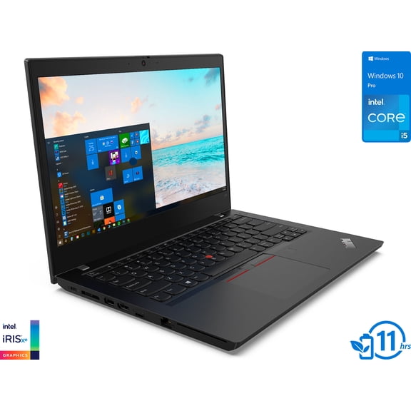Lenovo ThinkPad L14 Gen 2 Laptop, 14" IPS FHD Display, Intel Core i5-1135G7 Upto 4.2GHz, 8GB RAM, 1TB NVMe SSD, HDMI, Thunderbolt , DisplayPort via USB-C, Wi-Fi, Bluetooth, Windows 10 Pro