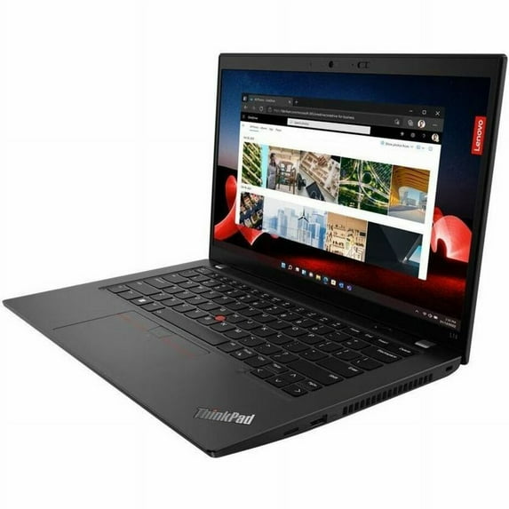 Lenovo ThinkPad L14 Gen 4 21H1 - 180-degree hinge design - Intel Core i7 - 1355U / up to 5 GHz - Win 11 Pro - Intel Iris Xe Graphics - 16 GB RAM - 512 GB SSD TCG Opal Encryption 2, NVMe - 14" IPS touchscreen 1920 x 1080 (Full HD) - Gigabit Ethernet - Wi-Fi 6 - thunder black - kbd: US