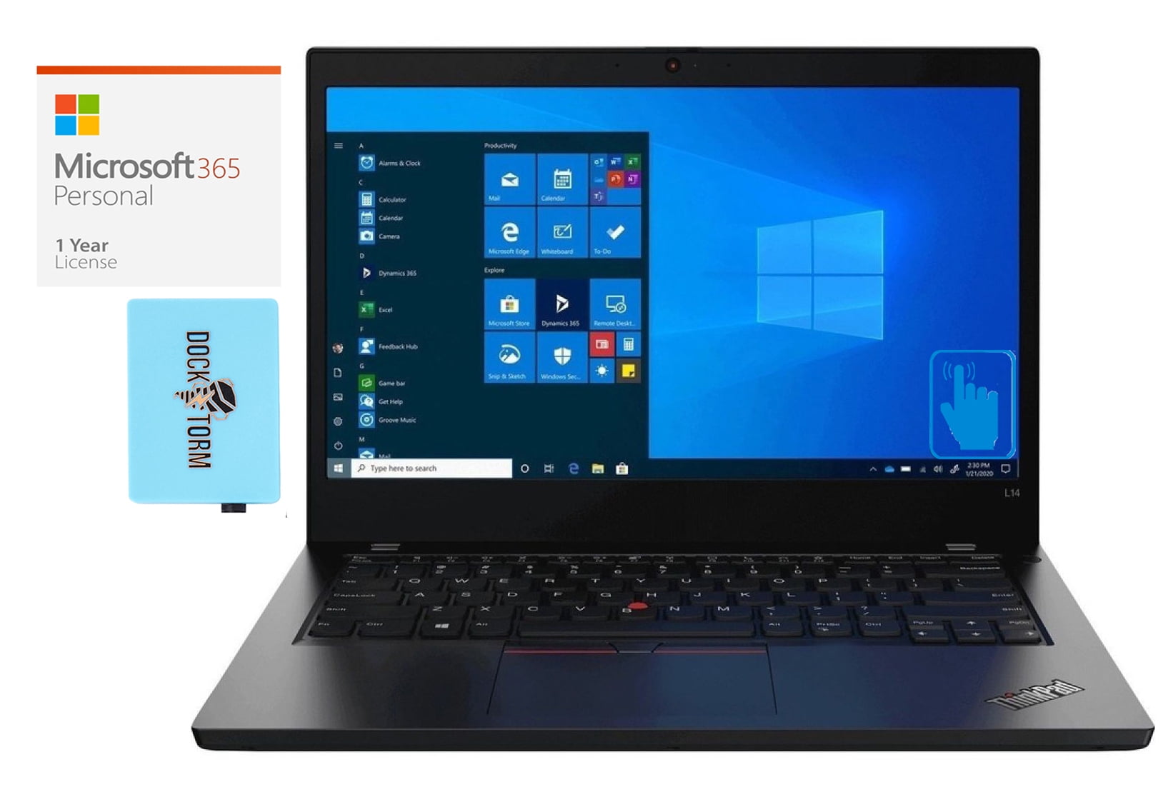 Personal Computer Thinkpad Lenovo ThinkPad L14 Home/Business Laptop (Intel i5-1135G7 4-Core, 14 ...