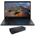 thumbnail image 1 of Lenovo ThinkPad L15 Gen 1 Home & Business Laptop (AMD Ryzen 5 PRO 4650U 6-Core, 15.6" 60Hz Full HD (1920x1080), AMD Radeon, 64GB RAM, 512GB PCIe SSD, Wifi, USB 3.2, Win 10 Pro) with D6000 Dock, 1 of 6