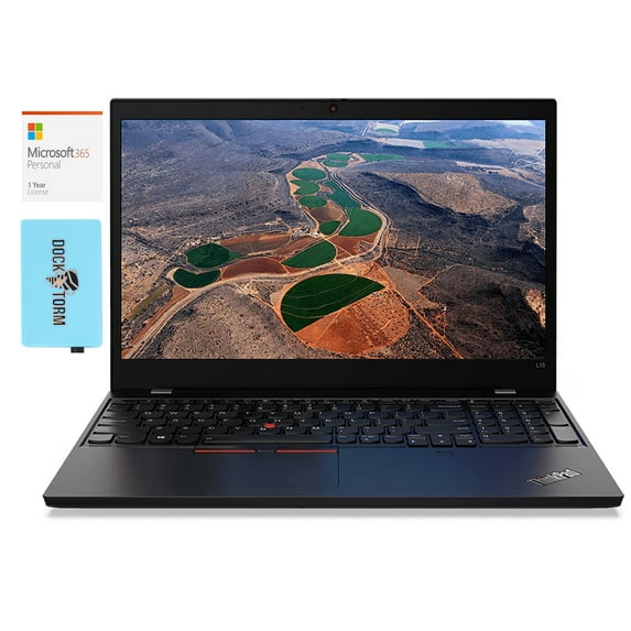 Lenovo ThinkPad L15 Gen 1 Home and Business Laptop (AMD Ryzen 5 PRO 4650U 6-Core, 64GB RAM, 1TB PCIe SSD, 15.6" Full HD (1920x1080), AMD Radeon, Wifi, Win 10 Pro) with Microsoft 365 Personal , Hub