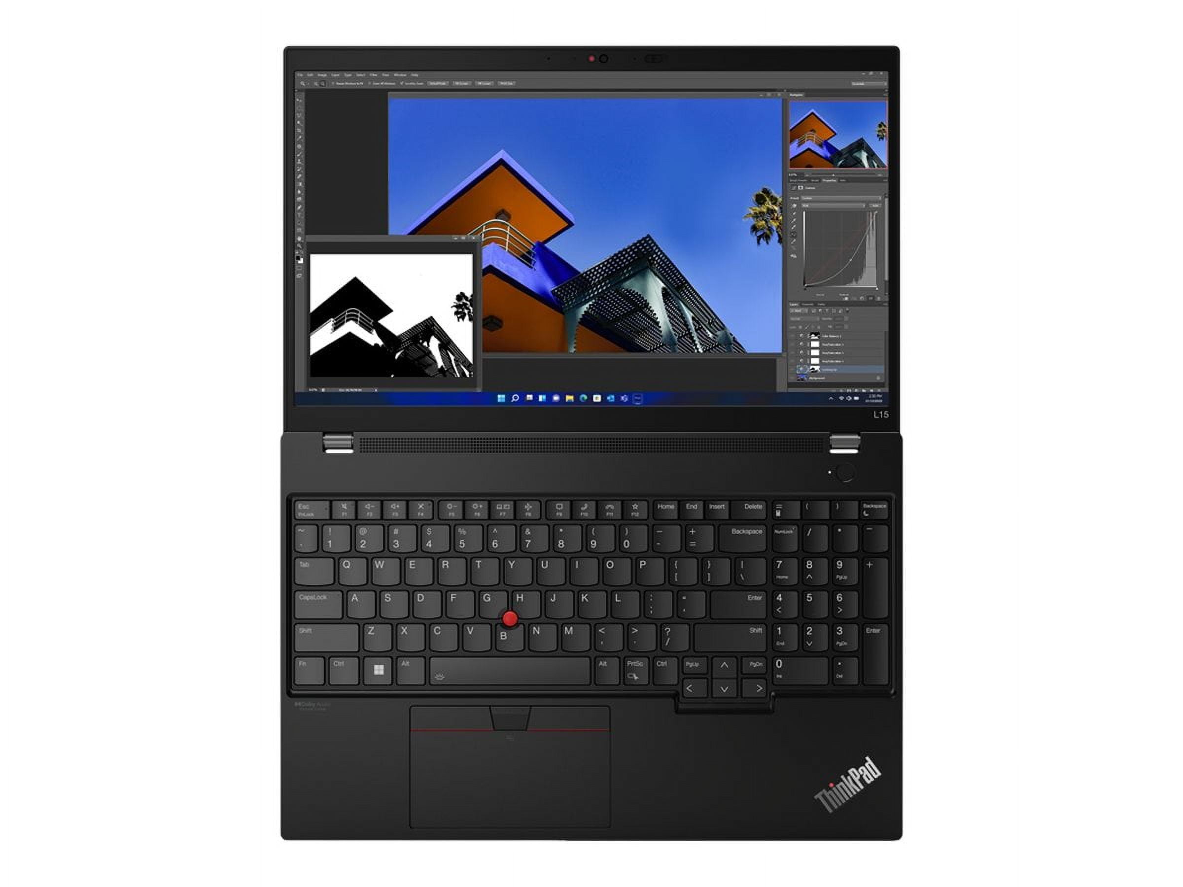 Lenovo ThinkPad L15 Gen 3 21C3 - 180-degree hinge design - Intel