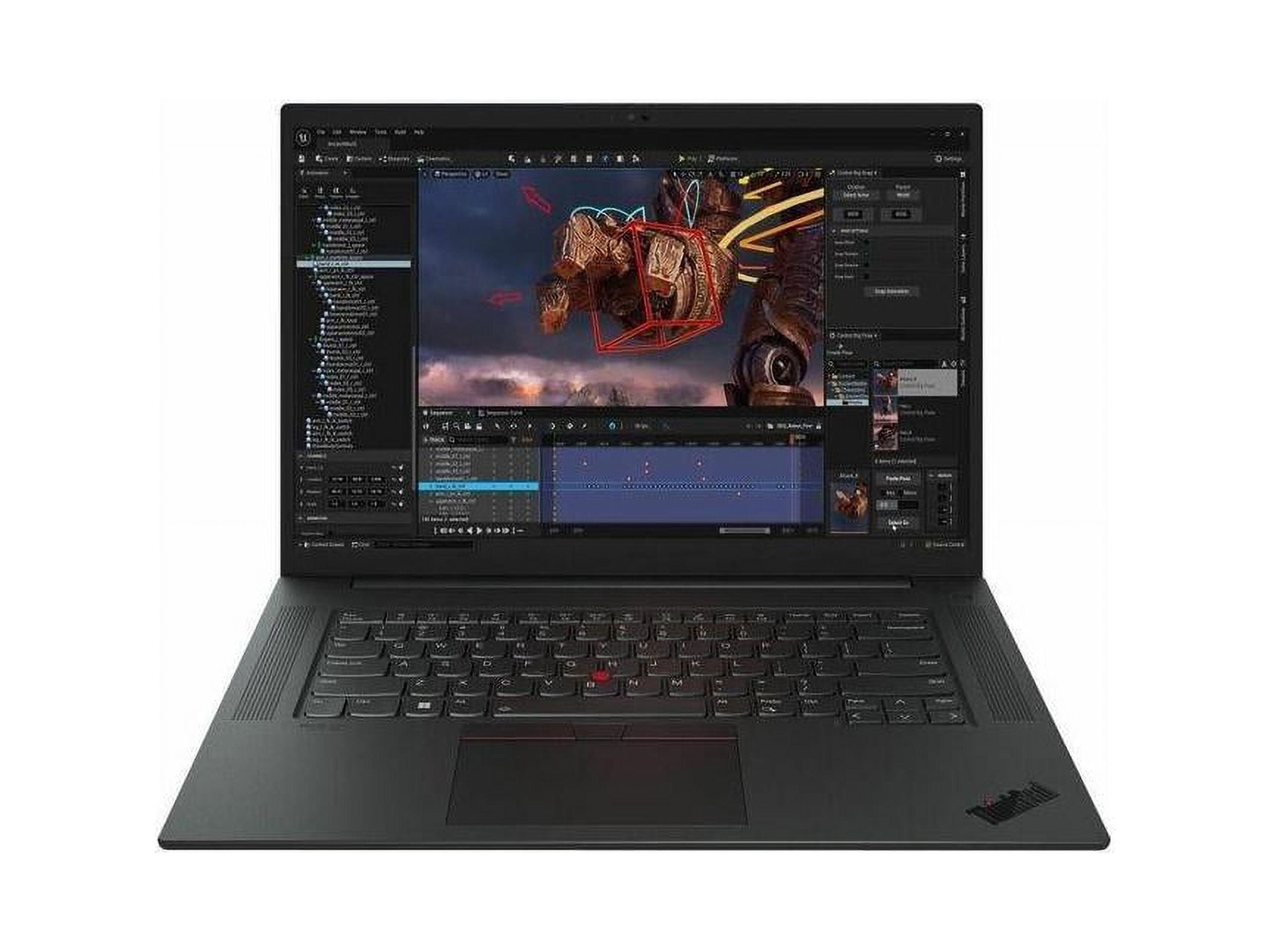 Lenovo ThinkPad P1 Gen 6 21FV001PUS 16" Mobile Workstation - WQXGA - 2560 x 1600 - Intel Core i7 13th Gen i7-13700H Tetradeca-core (14 Core) 2.40 GHz - 32 GB Total RAM - 1 TB SSD - Black Paint