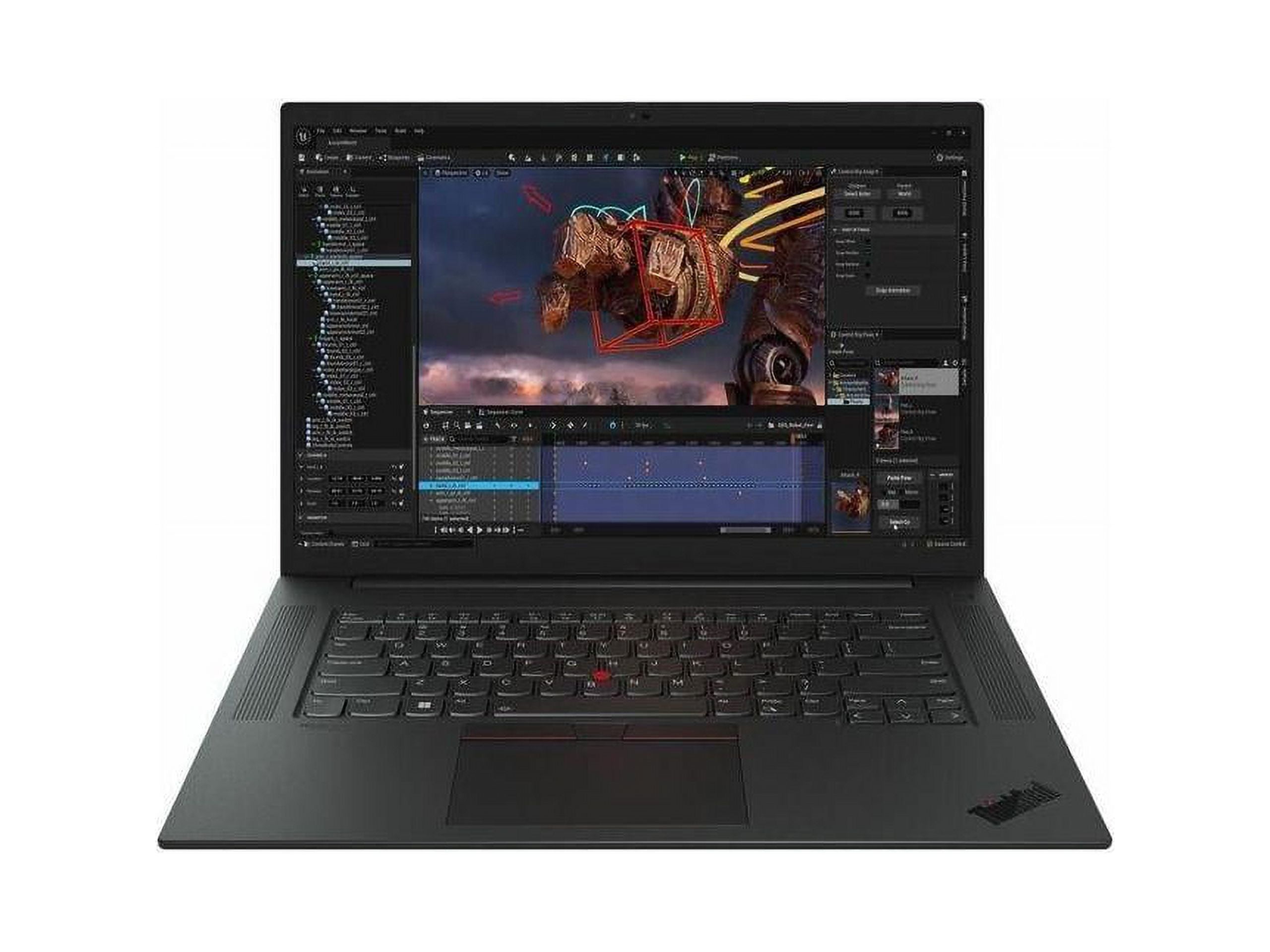 "Lenovo Laptop ThinkPad P1 Gen 6 16"" Mobile Workstation, WQXGA, i7