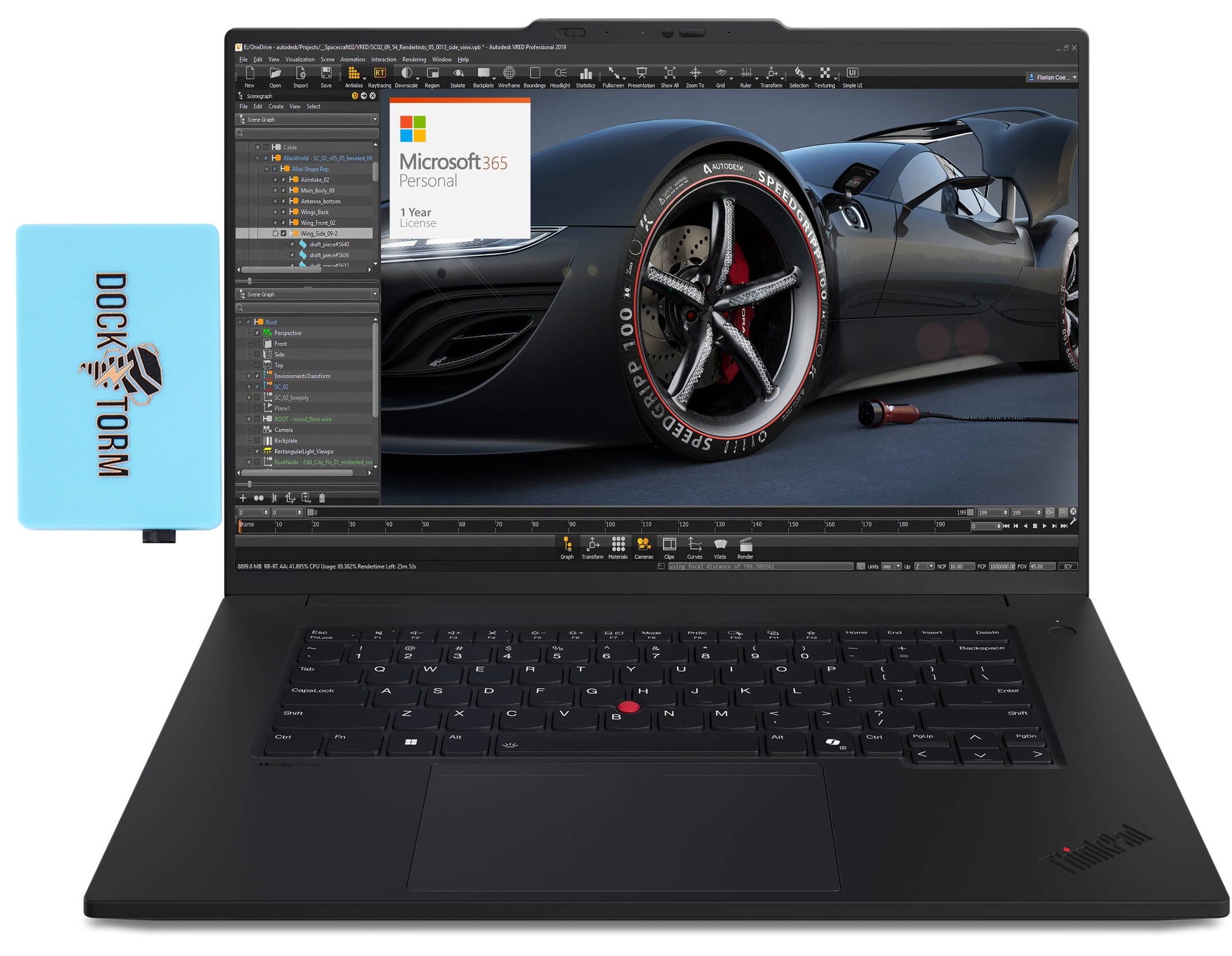 Lenovo ThinkPad P1 Gen 7 Mobile (to be used with Workstations only