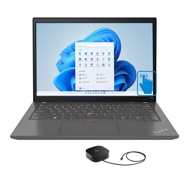 Lenovo ThinkPad P14s Gen 3 Home/Business Laptop (Intel i7-1260P 12-Core, 14.0in 60 Hz Touch Wide UXGA (1920x1200), Intel UHD, 32GB RAM, Win 10 Pro) with G5 Essential Dock