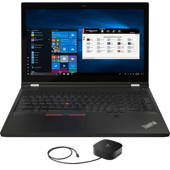 Lenovo ThinkPad P15 Gen 2 Workstation Laptop (Intel i7-11850H vPro 8-Core, 15.6in 60 Hz Full HD (1920x1080), NVIDIA RTX A2000, 64GB RAM, Win 11 Pro) with G2 Universal Dock