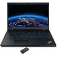 thumbnail image 1 of Lenovo ThinkPad P15v Gen 3 Home/Business Laptop (AMD Ryzen 7 PRO 6850H 8-Core, 15.6in 60 Hz Full HD (1920x1080), NVIDIA T600, 16GB DDR5 4800MHz RAM, 512GB PCIe SSD, Win 10 Pro) with USB-C Dock, 1 of 7