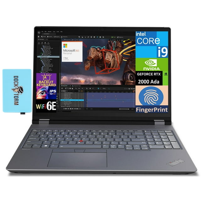 Lenovo ThinkPad P16 Gen 2 Workstation Laptop 16.0in IPS WUXGA Display