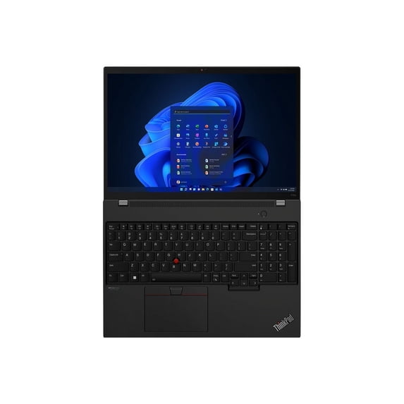 Lenovo ThinkPad P16s Gen 1 21BT - 180-degree hinge design - Intel Core i5 - 1250P / up to 4.4 GHz - vPro - Win 11 Pro - Quadro T550 - 16 GB RAM - 512 GB SSD TCG Opal Encryption 2, NVMe - 16" IPS 1920 x 1200 - Gigabit Ethernet - Wi-Fi 6E - black - kbd: English - with 3 Years Lenovo Premier Support + 3 Years Lenovo Sealed Battery Add On