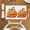 thumbnail image 1 of Cute Fade-Resistant Placemats for Cafe Coffee Table Office 6Pack 17.7" X 13" Durable Pumpkins Simple Placemats Heat-Resistant Washable Non-Slip Placemats, 1 of 5