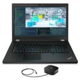 thumbnail image 1 of Lenovo ThinkPad P17 Gen 2 Workstation Laptop (Intel i7-11850H vPro 8-Core, 17.3in 60 Hz 4K Ultra HD (3840x2160), NVIDIA RTX A2000, 32GB RAM, Win 10 Pro) with G2 Universal Dock, 1 of 7