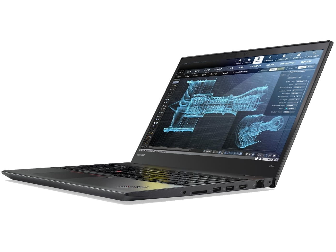 Windowsノート本体 LenovoThinkPad P51s Corei7 12GB SSD256GB Lenovo ThinkPad P51s Mobile Workstation Laptop - Windows 7 Pro