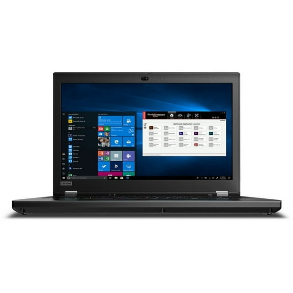 Lenovo ThinkPad P53 Workstation 15.6" 16GB 512GB SSD Core i7-9850H 2.6GHz Win10P,Black