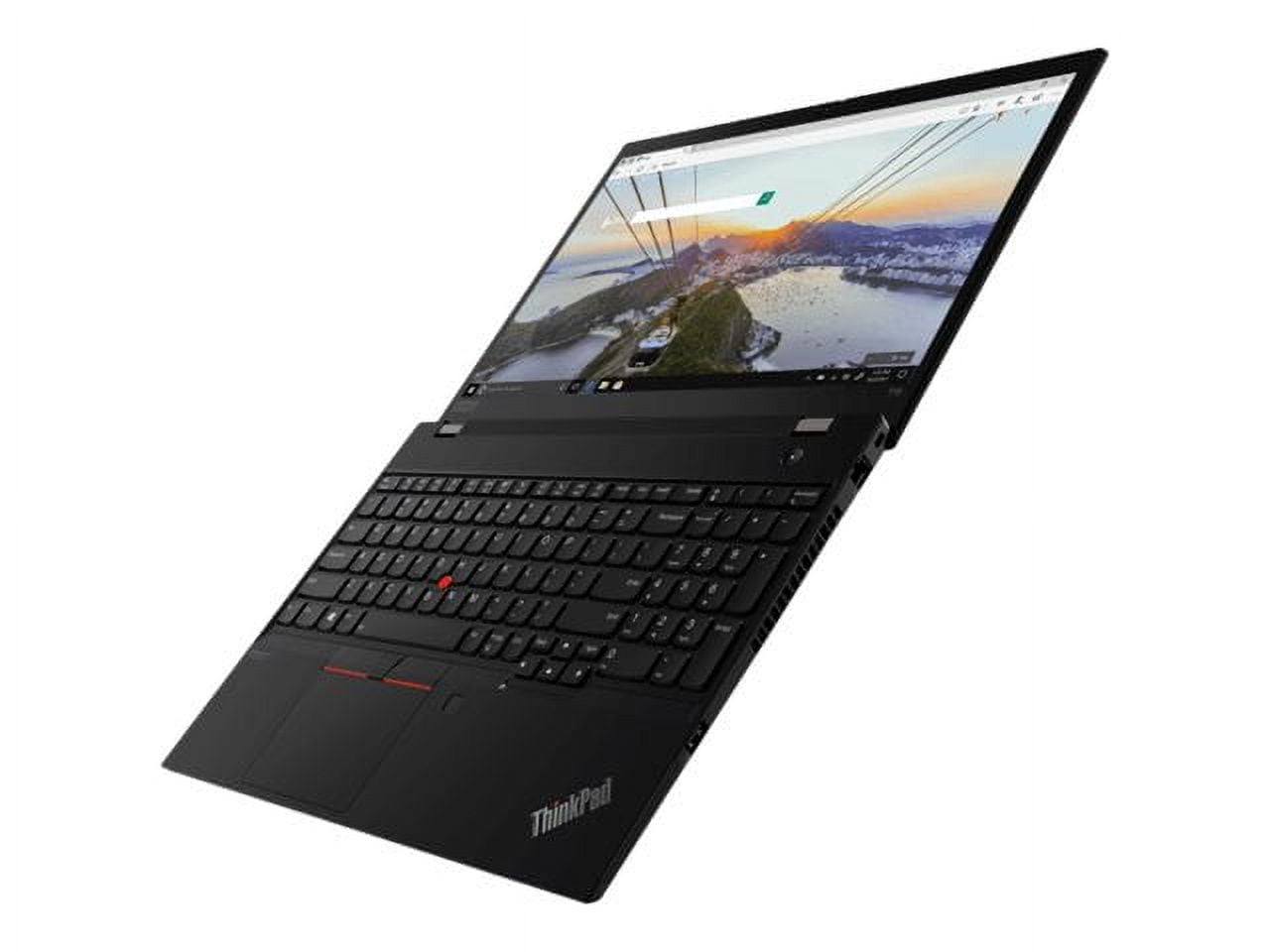 Lenovo ThinkPad T1 15.6" 1080p Business Laptop, Intel Core i7, 16 GB RAM, 256 GB SSD, Windows 10 Pro, Black, 20S6001DUS