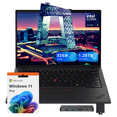 thumbnail image 1 of Lenovo ThinkPad T14 G5 14" WUXGA Business Laptop, Intel Ultra 5 125U, 32GB DDR5,1.28TB Storage(1TB SSD+288GB Docking Station Set),Backlit Keyboard, CoPilot+, Win 11 Pro, Black, 1 of 5