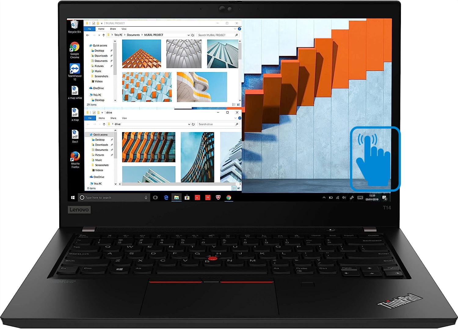 New Lenovo ThinkPad T14 Gen 2 14'' FHD IPS Laptop Ryzen 5