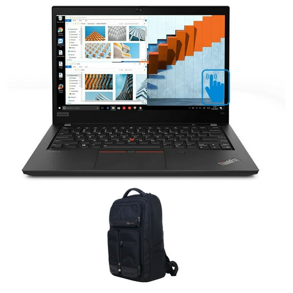 Lenovo ThinkPad T14 Gen 2 Home/Business Laptop (AMD Ryzen 7 PRO 5850U 8-Core, 14.0in 60Hz Touch Full HD (1920x1080), AMD Radeon, 24GB RAM, 2TB PCIe SSD, Win 10 Pro) with Atlas Backpack