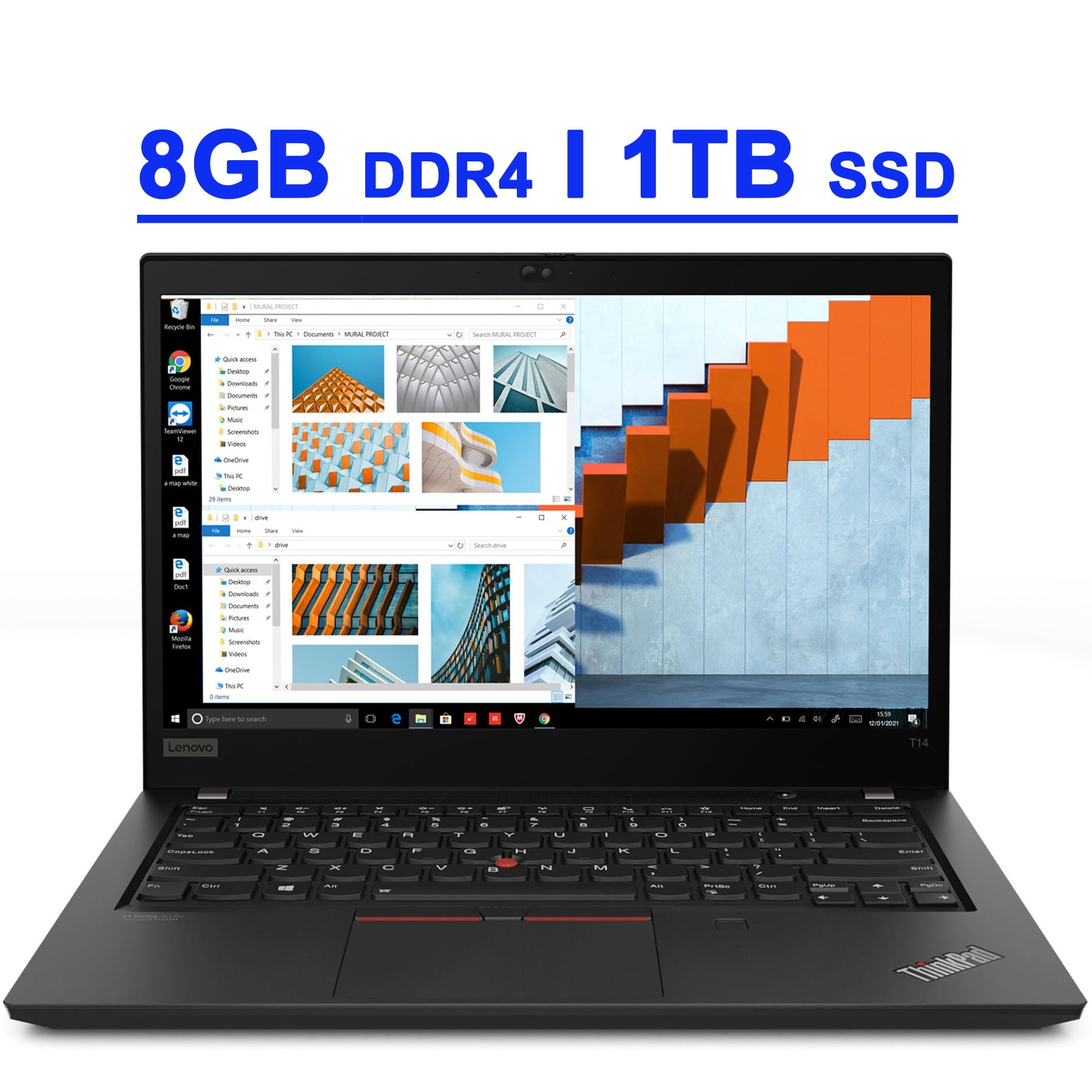 Lenovo ThinkPad T14 Gen 2 Premium Business Laptop 14” FHD