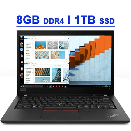 Lenovo ThinkPad T14 Gen 2 Premium Business Laptop 14” FHD IPS (400 nits) Display AMD 5000 Series Hexa-core Ryzen 5 Pro 5650U 8GB DDR4 1TB SSD Fingerprint Backlit USB-C HDMI WiFi6 Win10Pro