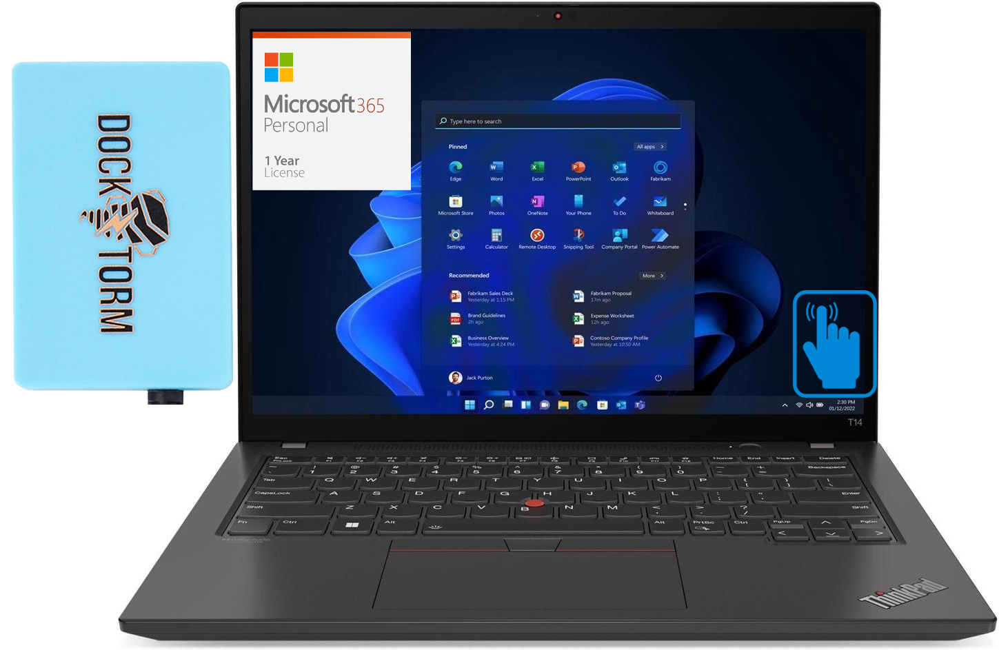Personal Computer Thinkpad Lenovo ThinkPad T14 Gen 3 Home/Business Laptop (AMD Ryzen 5 PRO 6650U 6 ...