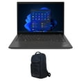 thumbnail image 1 of Lenovo ThinkPad T14 Gen 3 Home/Business Laptop (AMD Ryzen 5 PRO 6650U 6-Core, 14.0in 60Hz Wide UXGA (1920x1200), AMD Radeon, Win 10 Pro) with Atlas Backpack, 1 of 7