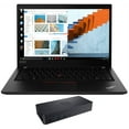 thumbnail image 1 of Lenovo ThinkPad T14 Home & Business Laptop (Intel i5-1135G7 4-Core, 14.0" 60Hz Full HD (1920x1080), Intel Iris Xe, 12GB RAM, 256GB PCIe SSD, Backlit KB, Wifi, USB 3.2, Win 11 Pro) with D6000 Dock, 1 of 7