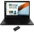 thumbnail image 1 of Lenovo ThinkPad T14 Home/Business Laptop (Intel i5-1135G7 4-Core, 14.0in 60Hz Full HD (1920x1080), Intel Iris Xe, 12GB RAM, 256GB PCIe SSD, Backlit KB, Wifi, USB 3.2, Win 11 Pro) with DV4K Dock, 1 of 7